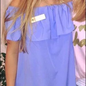 French connection off shoulder dress